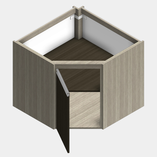 MBC_022-01_GABINETE INFERIOR COM PRATELEIRA CANTO CHANFRADO 01 PORTA.