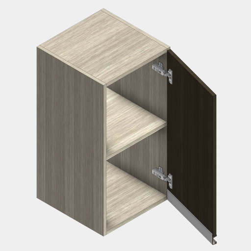 MBC_100-01_GABINETE SUPERIOR COM PRATELEIRA 01 PORTA. - Imagem 2