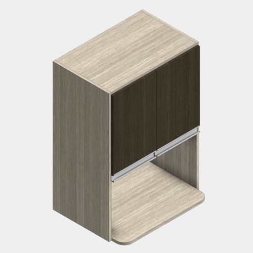 MBC_109-01_GABINETE SUPERIOR COMPARTIMENTO MICRO ONDAS 2  PORTAS DE GIRO.