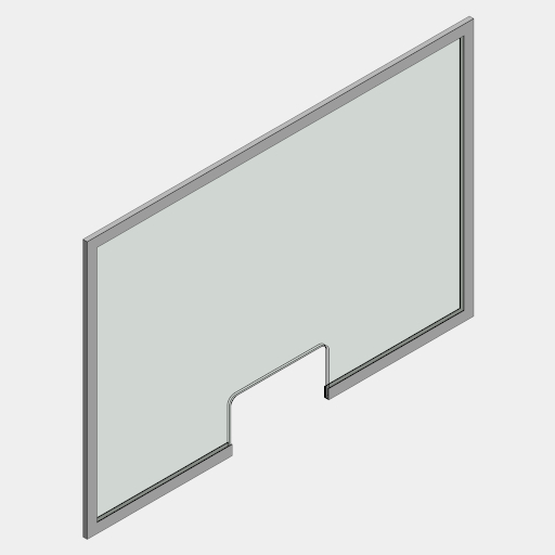 JNL_126_VIDRO GUICHÊ COM MOLDURA DE PERFIL. - Imagem 2
