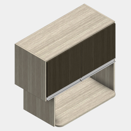 MBC_115-01_GABINETE SUPERIOR NICHO INFERIOR 02 PORTAS GIRO.