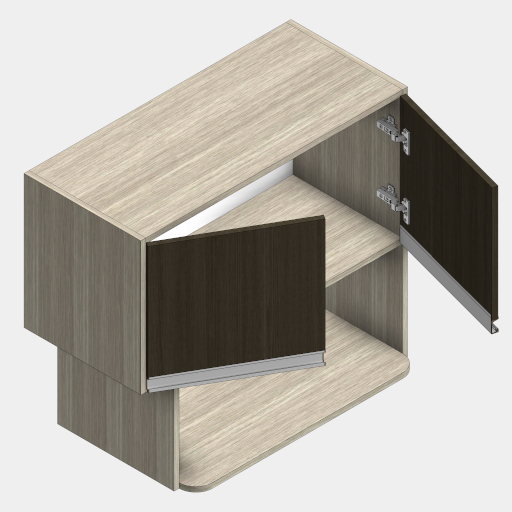 MBC_115-01_GABINETE SUPERIOR NICHO INFERIOR 02 PORTAS GIRO.