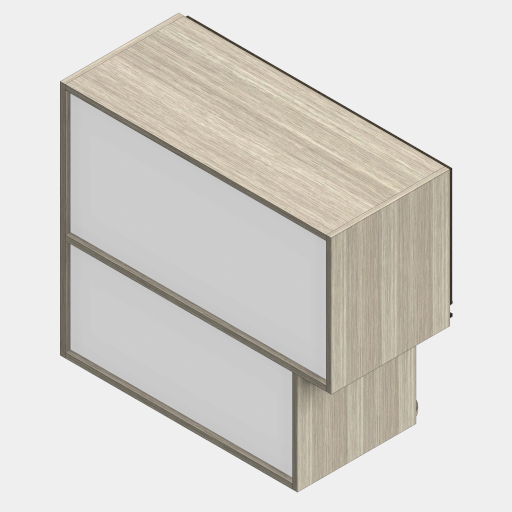 MBC_115-01_GABINETE SUPERIOR NICHO INFERIOR 02 PORTAS GIRO. - Imagem 3
