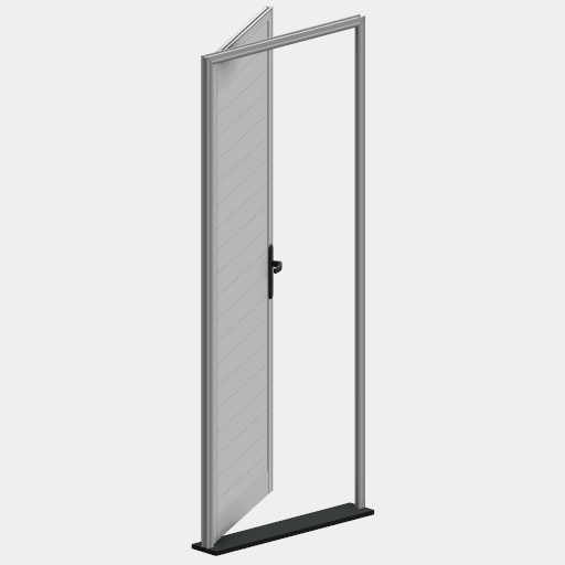 PTS_022_PORTA ESQUADRIA 1 FOLHA LAMBRIL COM SOLEIRA. - Imagem 2